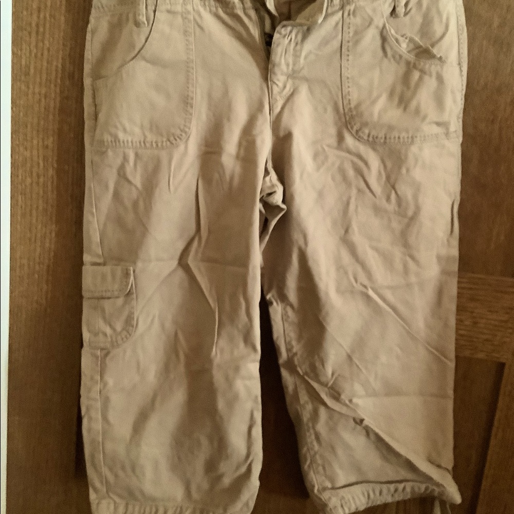 Women’s lucky brand Capri khaki size 14